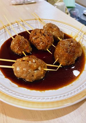 お弁当にもおすすめ!居酒屋風の蓮根つくね-レシピのメイン写真