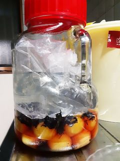 梅干し2021赤しそ支度-レシピのメイン写真