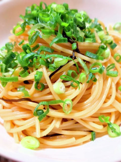 塩昆布とわさびの無限パスタ-レシピのメイン写真