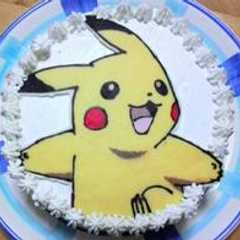 รูปของ キャラケーキ（ピカチュウチョコ）