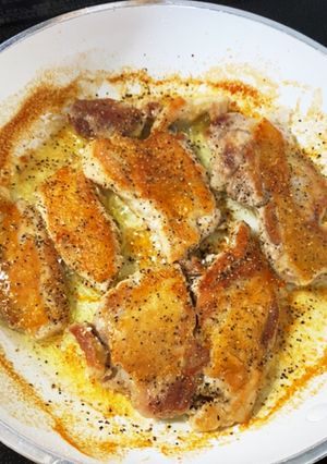 鳥もも肉パリパリに焼く方法-レシピのメイン写真