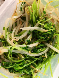 レンジで簡単!豆苗の塩昆布ナムル☾-レシピのメイン写真