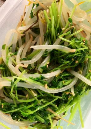 レンジで簡単！豆苗の塩昆布ナムル☾-レシピのメイン写真