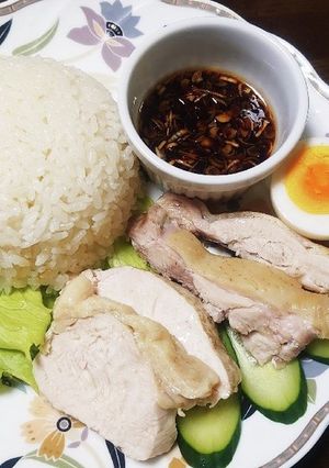 炊飯器De簡単 海南鶏飯風-レシピのメイン写真