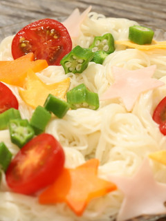 七夕にオススメ! そうめん-レシピのメイン写真