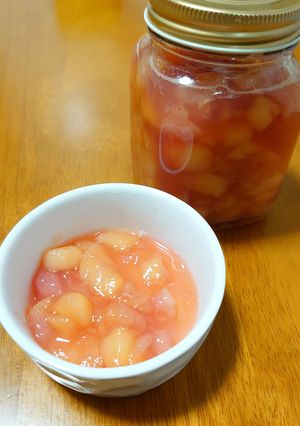 和歌山の桃ジャム-レシピのメイン写真