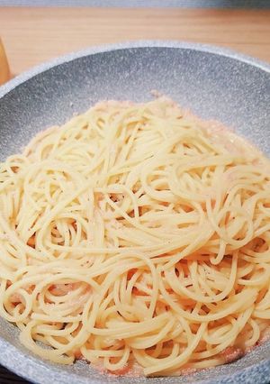 簡単！レモン風味の明太子パスタ-レシピのメイン写真