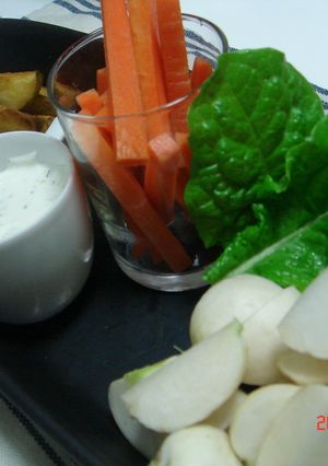 ③種野菜のスティック～チーズソース～-レシピのメイン写真
