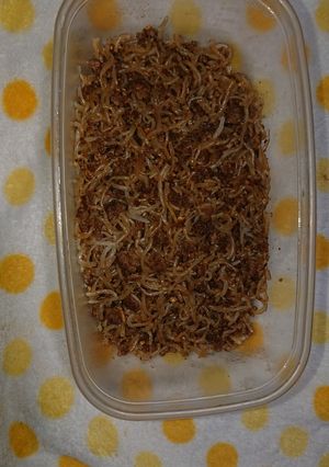 牛肉としらたきのそぼろふりかけ-レシピのメイン写真