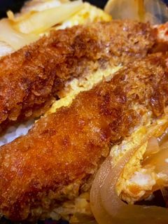 簡単!エビフライの卵とじ丼!-レシピのメイン写真