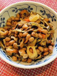 節分豆の煮物-レシピのメイン写真