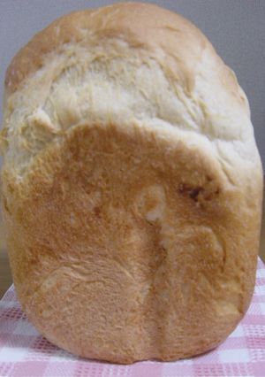 ＨＢにおまかせ☆バナナミルク　食パン-レシピのメイン写真