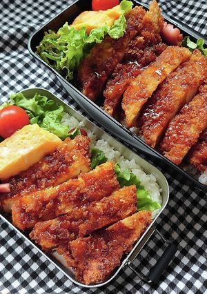 ❜21/7/5 ソースかつ弁当-レシピのメイン写真