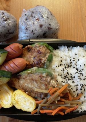高校生男子弁当 58-レシピのメイン写真
