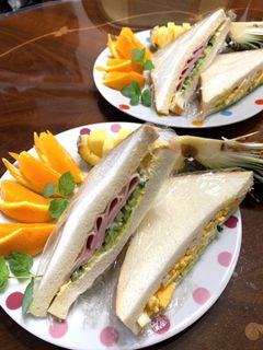 ミックスサンドのモーニング-レシピのメイン写真