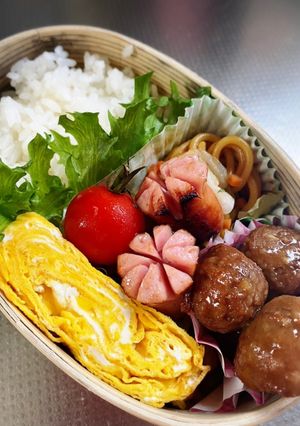 手抜き弁当25-レシピのメイン写真