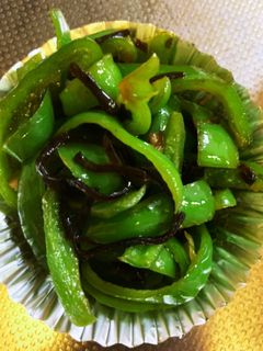 ピーマン塩昆布炒め-レシピのメイン写真
