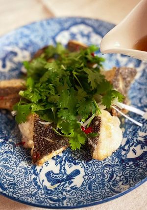 白身魚の揚げ焼き★エスニックソース-レシピのメイン写真