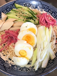 ゴマ三昧!醤油冷やし麺-レシピのメイン写真