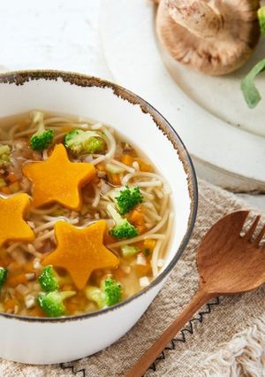 子供喜ぶ☆　鍋１つで野菜たっぷり麺-レシピのメイン写真