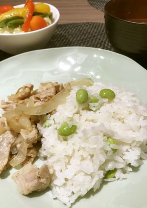 簡単豆ご飯-レシピのメイン写真