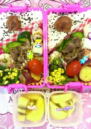 姉妹弁当217-レシピのメイン写真