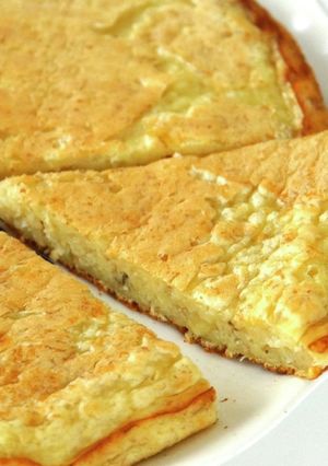 フライパンで大きなバナナホットケーキ-レシピのメイン写真