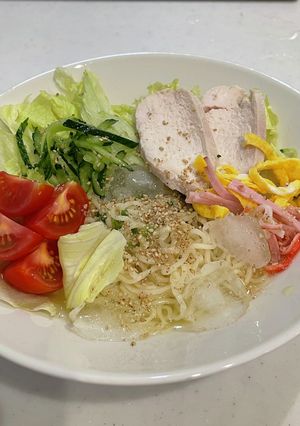 夏にピッタリ冷やし塩ラーメン-レシピのメイン写真