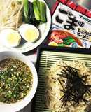 サッポロ一番ゴマ味しょう油でつけ麺
