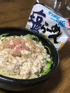 ツナと豆腐で冷やしサッポロ一番-レシピのメイン写真