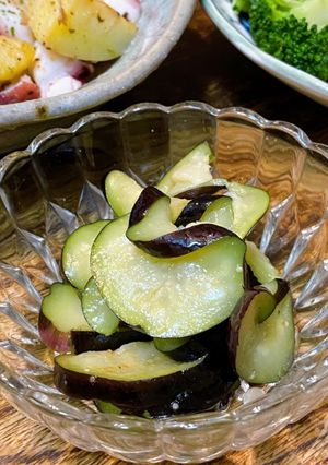 止まらない♪茄子の30秒サラダ-レシピのメイン写真