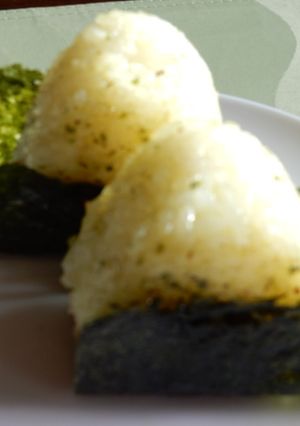 絶品　バジル焼きおにぎり-レシピのメイン写真
