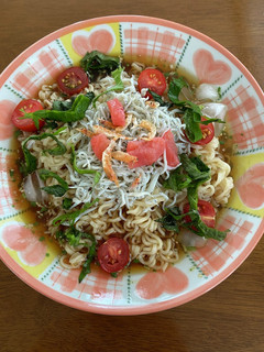夏定番!しらすと大葉の冷やしラーメン-レシピのメイン写真
