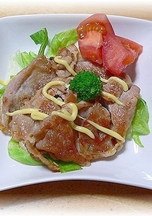 豚マヨ（簡単料理）-レシピのメイン写真