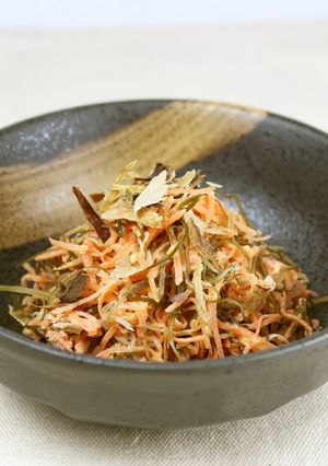 和えるだけ!きざみ昆布と人参のサラダ-レシピのメイン写真