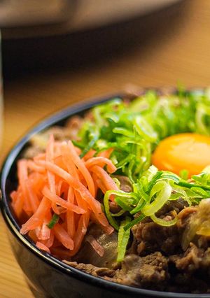 丼ものの定番！つゆだく牛丼-レシピのメイン写真