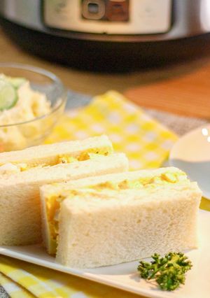 ピクニックに行きたくなる！たまごサンド-レシピのメイン写真