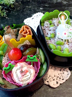 文月5 ねぎ塩ささみ弁当-レシピのメイン写真