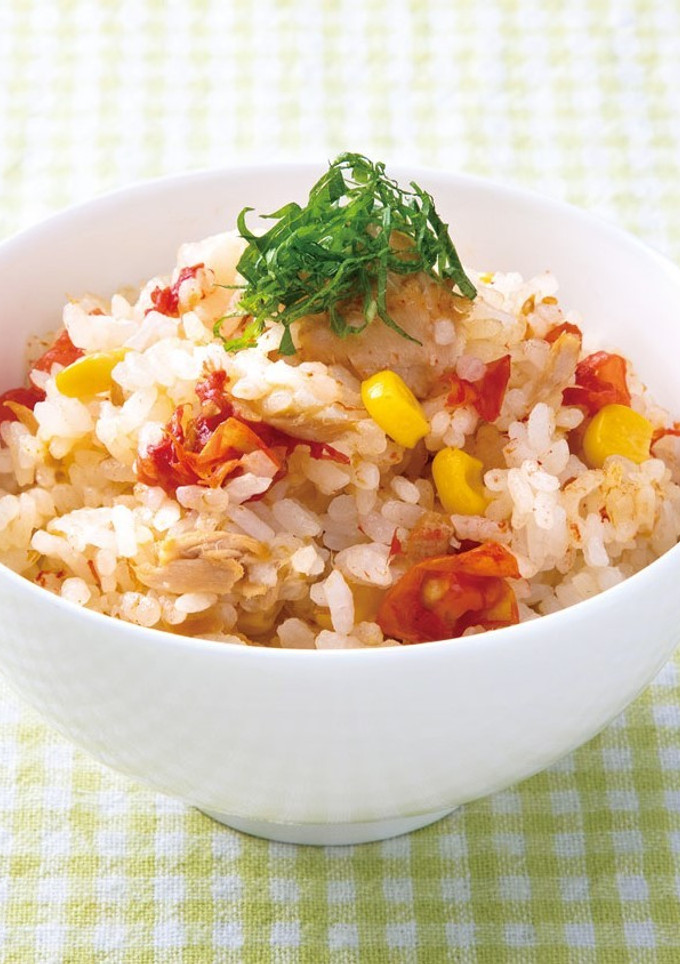 うまみたっぷりトマトの炊き込みご飯-レシピのメイン写真