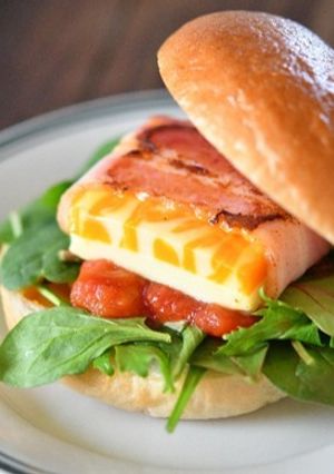 ベーコンのダブルチーズサンド-レシピのメイン写真