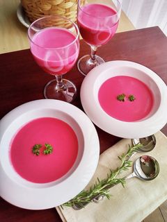 ビーツのスープ-レシピのメイン写真