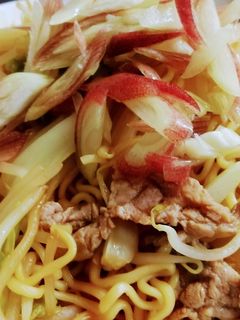 みょうがでさっぱり!夏の塩焼きそば-レシピのメイン写真