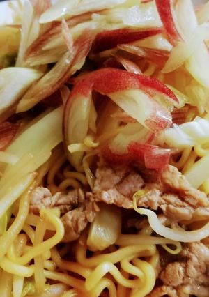 みょうがでさっぱり!夏の塩焼きそば-レシピのメイン写真