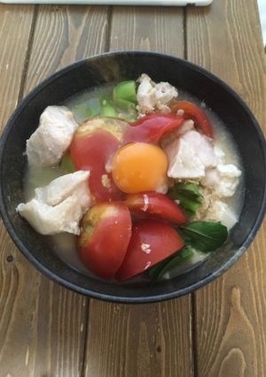 彩り野菜♪レンチンオートミール豆腐-レシピのメイン写真
