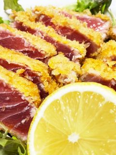ごまポンでキメる!マグロカツ-レシピのメイン写真