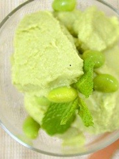 バイタミックスで枝豆のジェラート-レシピのメイン写真