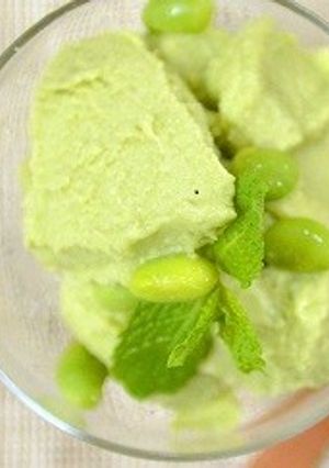 バイタミックスで枝豆のジェラート-レシピのメイン写真