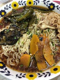 焼き野菜たっぷり冷やしラーメン-レシピのメイン写真