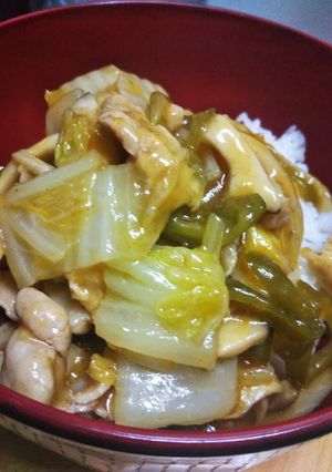 おたふくカレーソース活用☆どんぶり-レシピのメイン写真