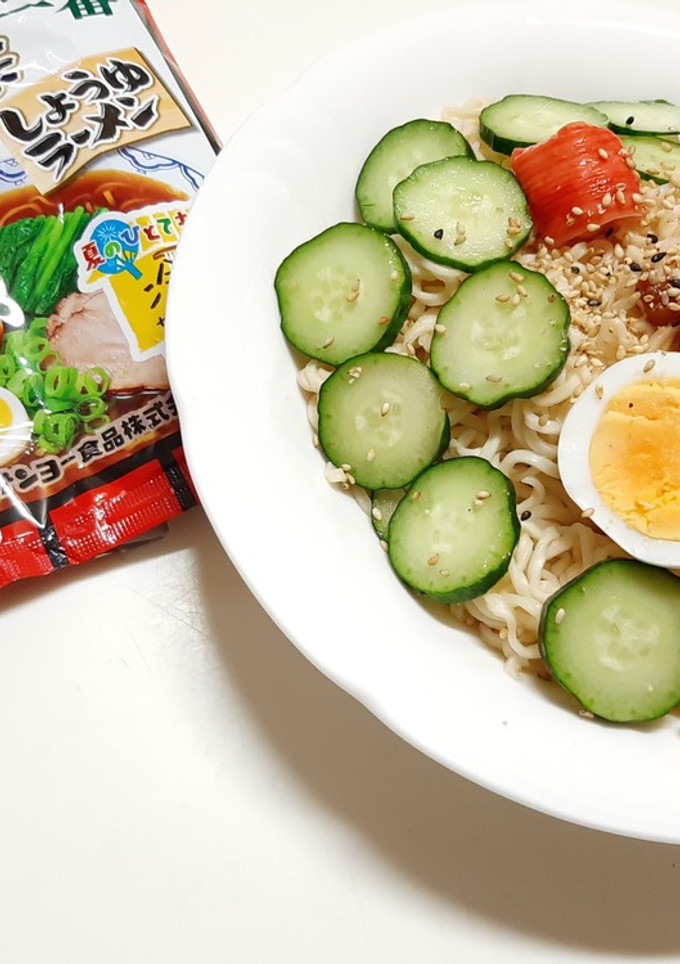 簡単冷しゴマしょうゆラーメン-レシピのメイン写真